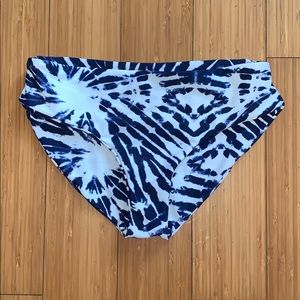 Mikoh Cruz Bay blue tie dye bottoms